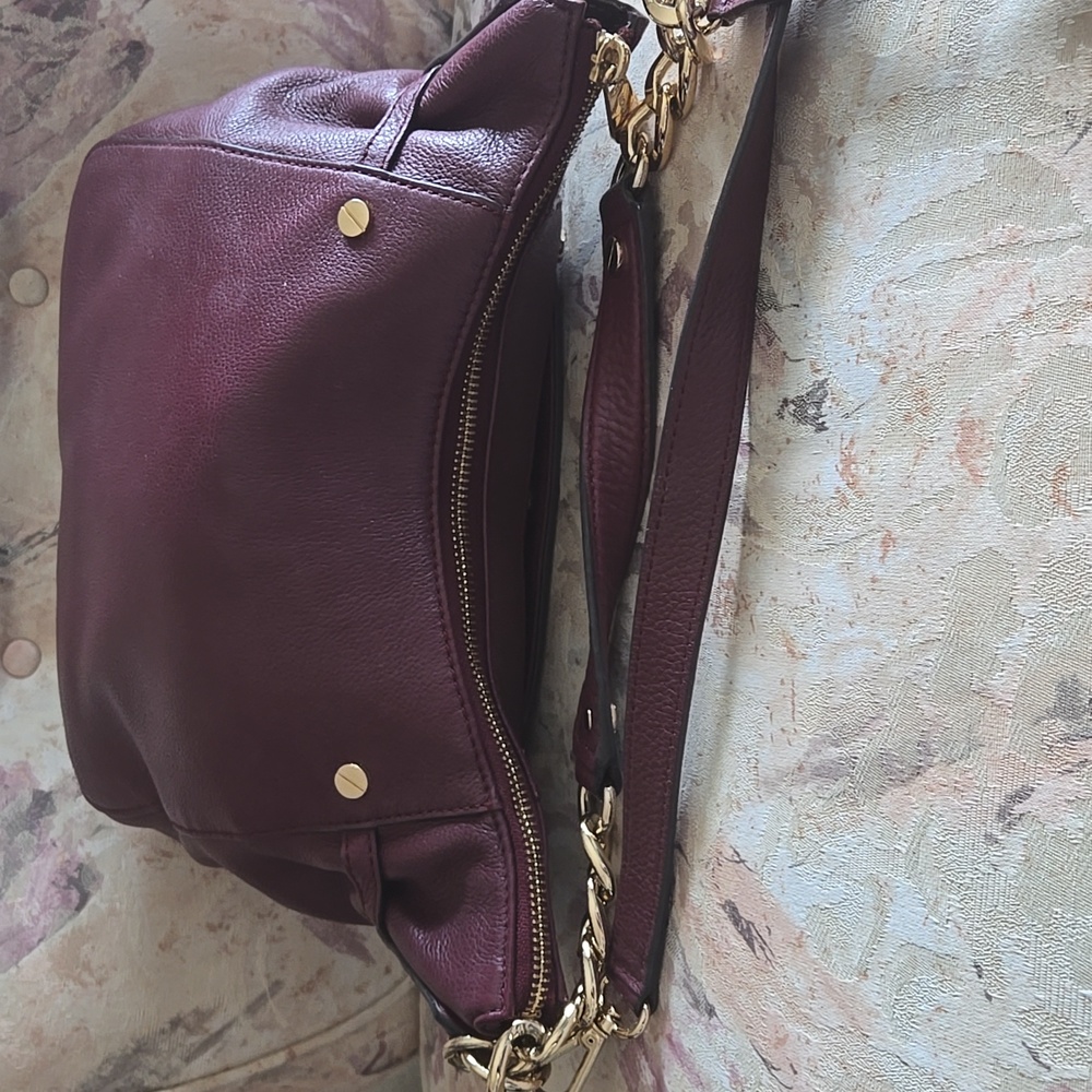 Michael Kors Burgundy Bag - Picture 7 of 11